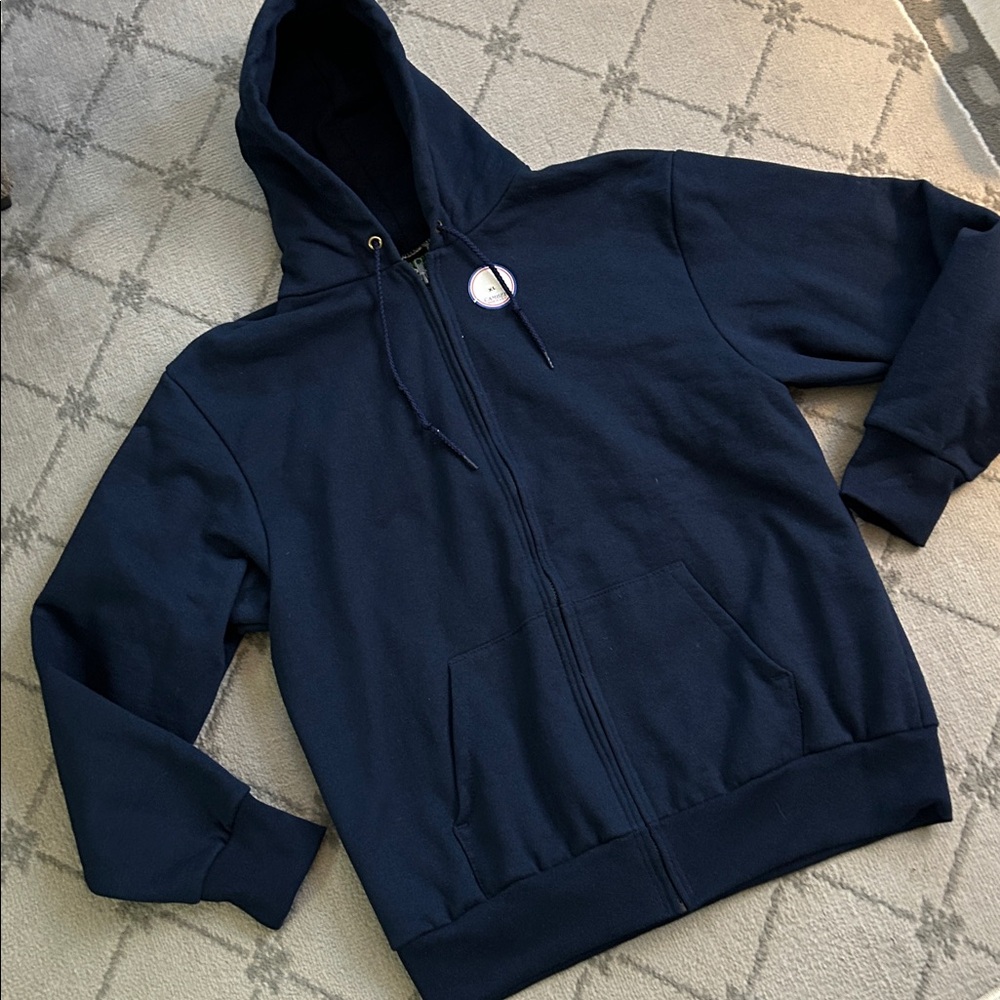 Navy Blue Men's Hoodie